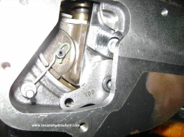 Sauer Danfoss series 90 pump, feedback lever