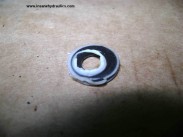 Unnecessary silicone sealant on the o'ring seal