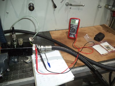 Measuring Turbine Flow Sensor Fequency