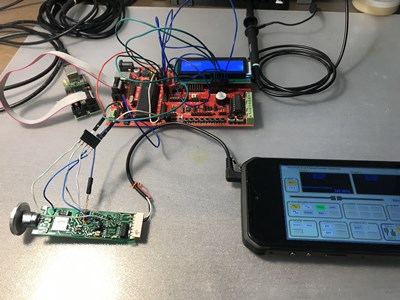 Driving the DAC chip with an external dev. board