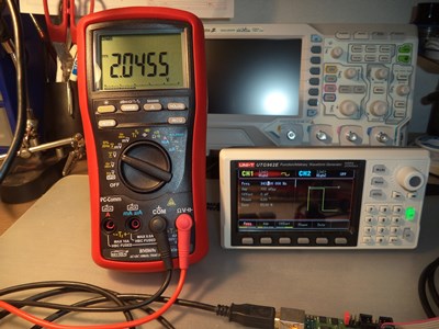 DAC output at 843.4 Hz
