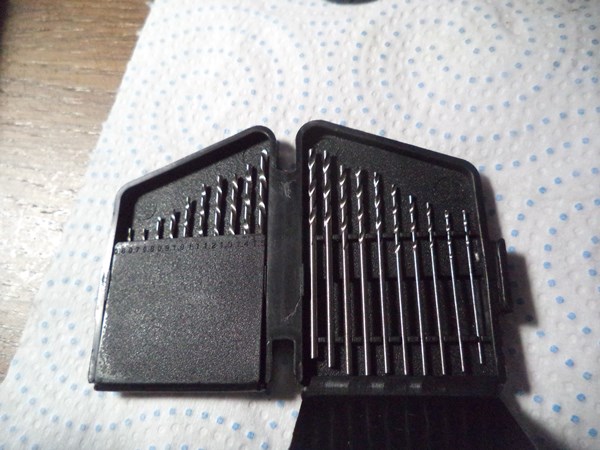 A drill bit crafting kit I got from Lidl for 2 euros and 99 cents