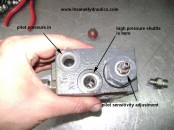 A4VG  MS control parts, shuttle valve