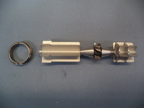 Axial turbine assembly from Webtec hydraulic multi-meter