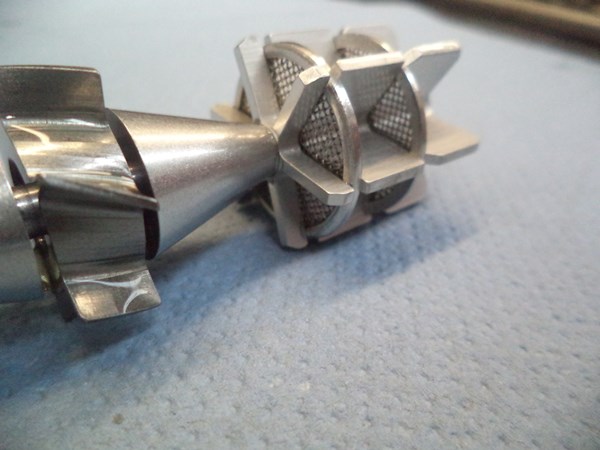 Axial turbine assembly from Webtec hydraulic multi-meter