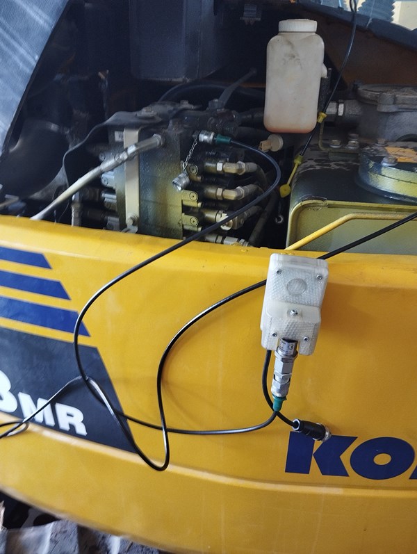 Reading PP pressure with a wireless pressure sensor