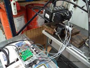 Custom Built PVG32 Control Board Test