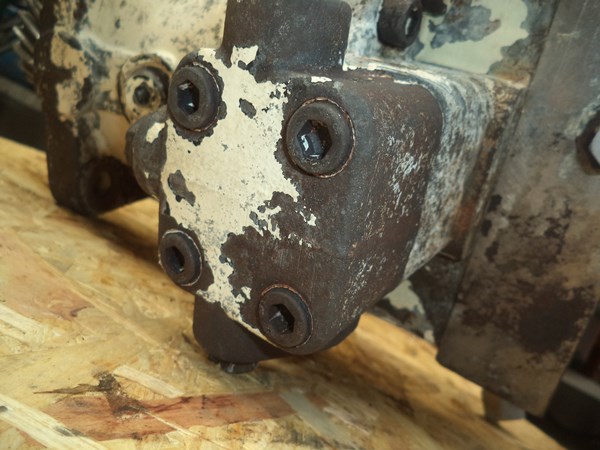 The hexagonal holes in the screw heads also cleaned nicely