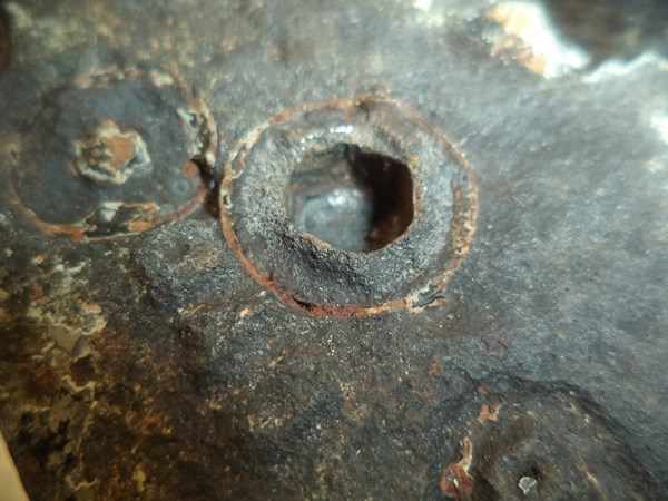 These bolts are mounted inside very tight counter-bores