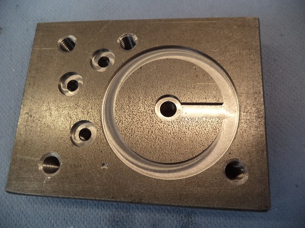 Milled surfaces turned out very clean