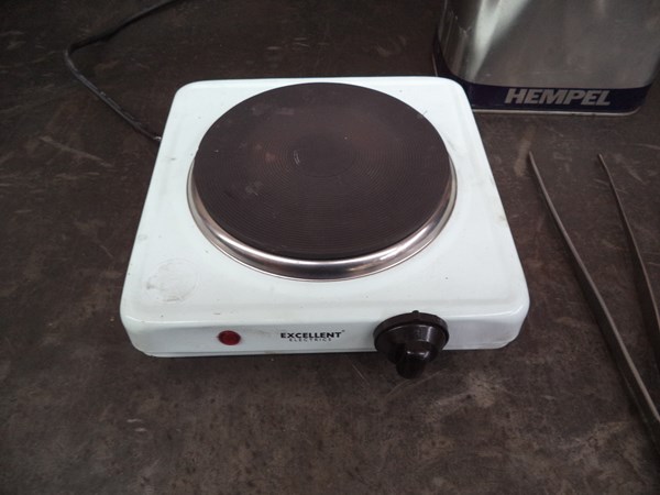 The cheapest electric hot plate I could find