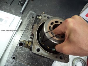 A Way To Insert A Rotary Group Into an Axial piston Pump