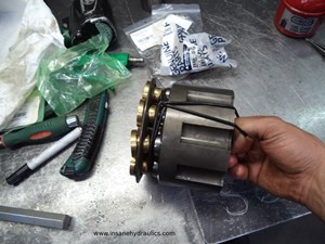 A Way To Insert A Rotary Group Into an Axial piston Pump