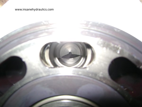 You can see that the piston split all the way