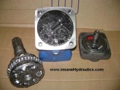Seriously damaged PZB fixed displacement pump