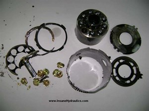 Danfoss Series 90 Motor Parts, High Temperature Damage