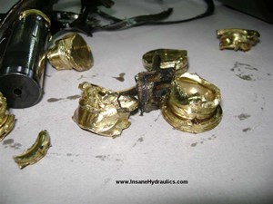 Danfoss Series 90 Motor Parts, High Temperature Damage
