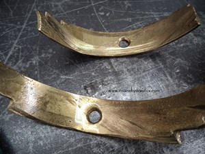 Damaged Cradle Bearing