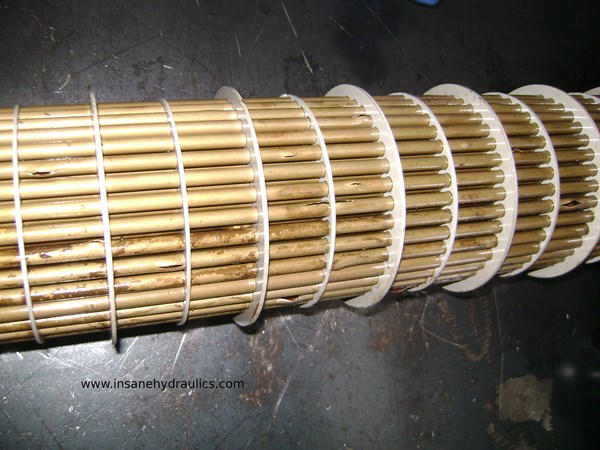 Shell & tube heat exchanger damaged by frozen water