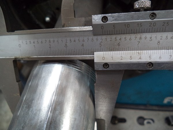 This Intertraco ref. S312T-20 ferrule got crimped to a diameter of 51.5 mm