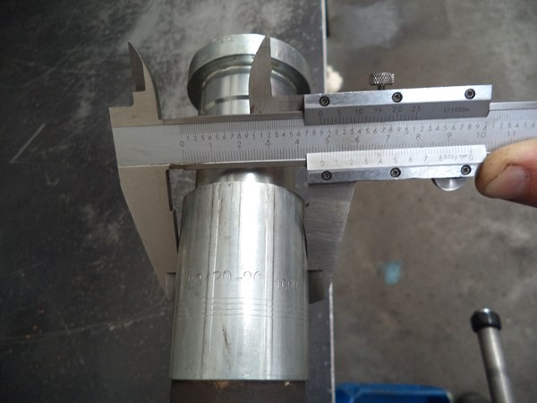 This Intertraco external skive S0420-20 ferrule was crimped to a diameter of 48.0 - 48.1 mm