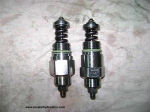 A4VG High Pressure Relief Valves that Also Serve as Closed Loop Charge Pressure Check Valves
