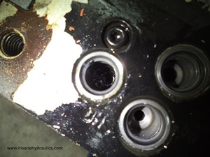 Contamination Behind a Blanking Plug
