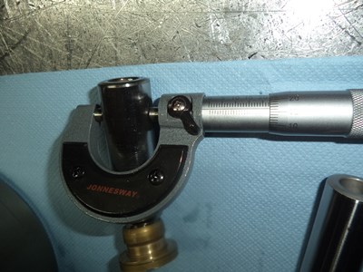 Old piston measures 22.16 mm in diameter