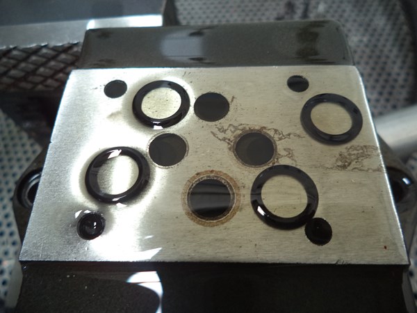 The o-rings are properly wet now...