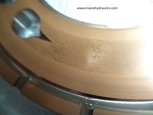 Minor cavitation wear