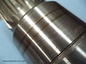 Shaft seal surface