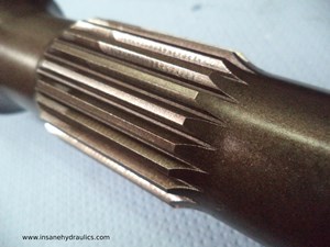 Cylinder block spline