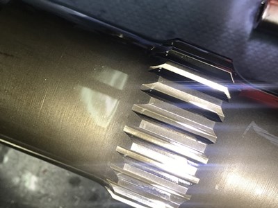Shaft spline are OK