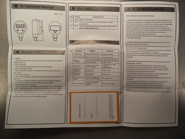 There's also an instructions manual and a product certificate