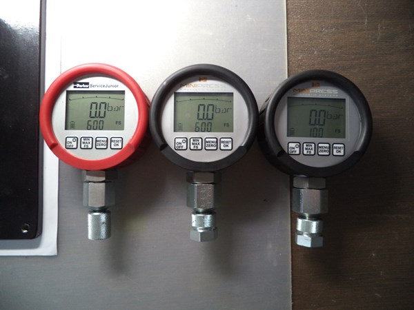 These are my reference pressure gauges