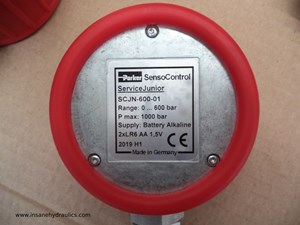 Parker SensoControl ServiceJunior SCJN-600-01 Digital Pressure Gauge