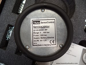 Parker SensoControl ServiceJunior SCJN-600-01-MP Digital Pressure Gauge