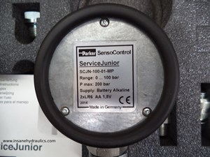 Parker SensoControl ServiceJunior SCJN-100-01-MP Digital Pressure Gauge