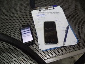 Wireless Flow Meter and Pressure Gauge System - Double-checking Flow Rate